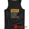 Tech Support Checklist Tank Top