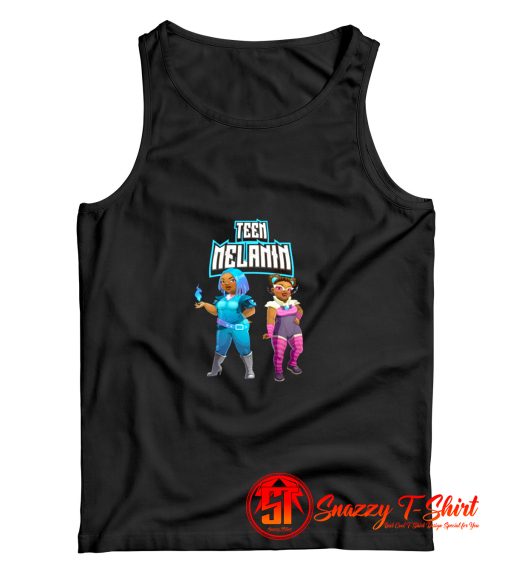 Teen Melanin Black Super Heroine Tank Top