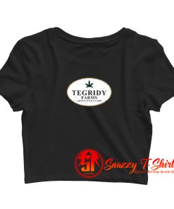 Tegridy Farms Farming With Tegridy south park Crop Top Shirt