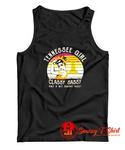 Tennessee Strong Girl Classy Sassy Tank Top