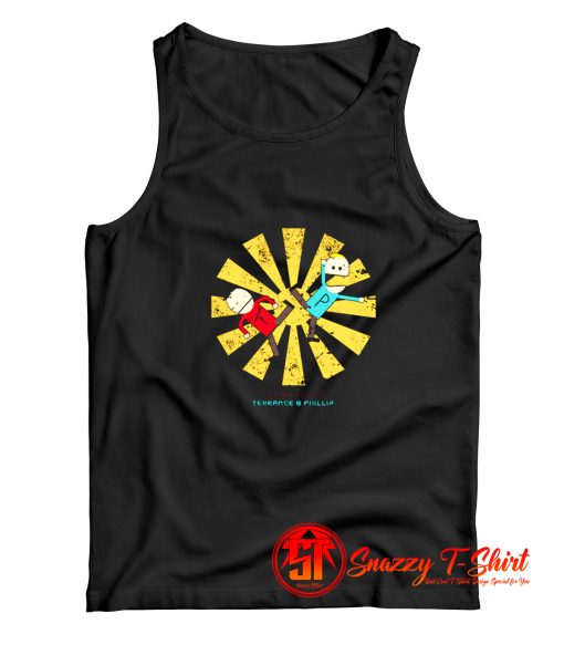 Terrance Phillip South Park Retro Cartoon Tank Top