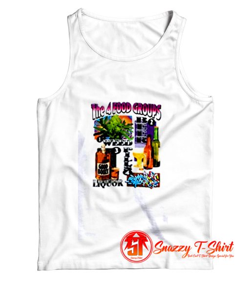 The 4 Food Groups Tank Top