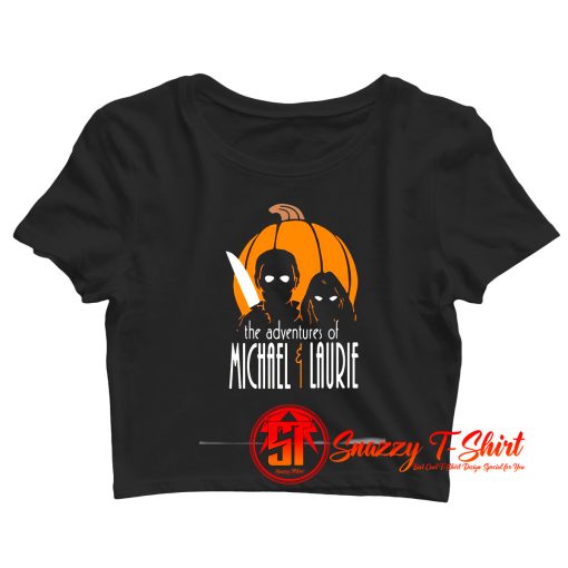 The Adventures Of Michael Laurie Halloween Crop Top Shirt