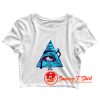 The All Seeing Eye Illuminati Illuminaten Nwo New World Order Fun Funny Cute Fun Crop Top Shirt