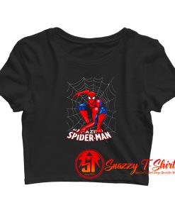 The Amazing Spiderman Crop Top Shirt