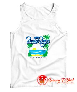 The Beach Boys World Tour 1988 Tank Top