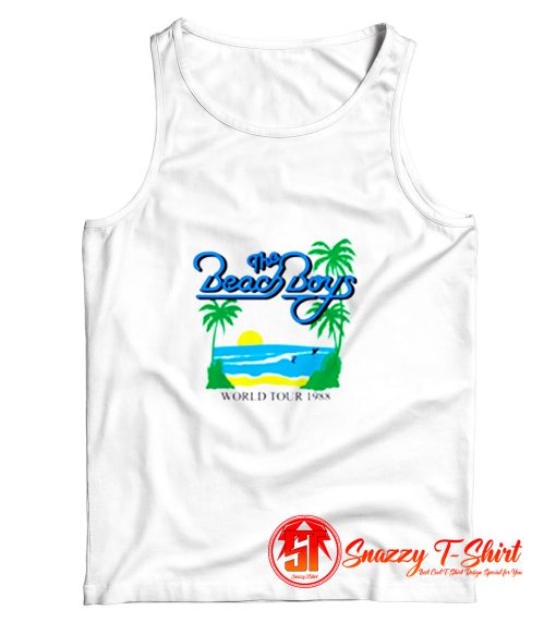 The Beach Boys World Tour 1988 Tank Top