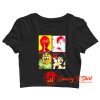 The Beatles Pop Art Crop Top Shirt