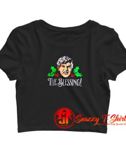 The Blessing Uncle Lewis Christmas Crop Top Shirt