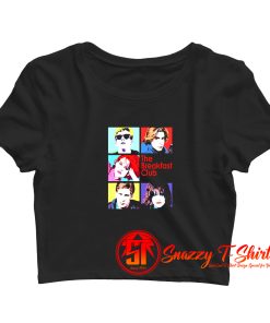 The Breakfast Club Movie 80s Retro Crop Top Shirt