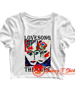 The Cure Lovesong Punk Retro CooL Hipster Crop Top Shirt