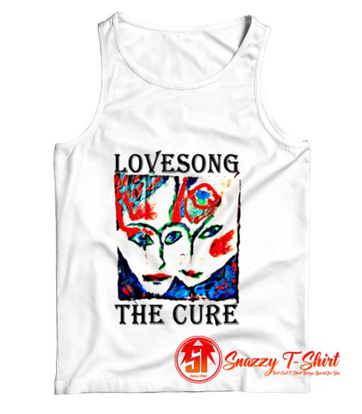 The Cure Lovesong Punk Retro CooL Hipster Tank Top