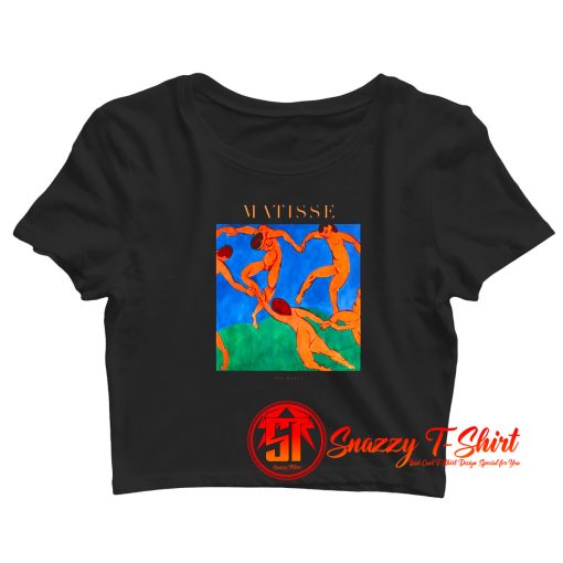 The Dance Matisse Painting Crop Top Shirt