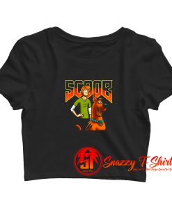 The Dynamic Doom Duo Scooby Doo Crop Top Shirt