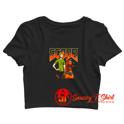 The Dynamic Doom Duo Scooby Doo Crop Top Shirt