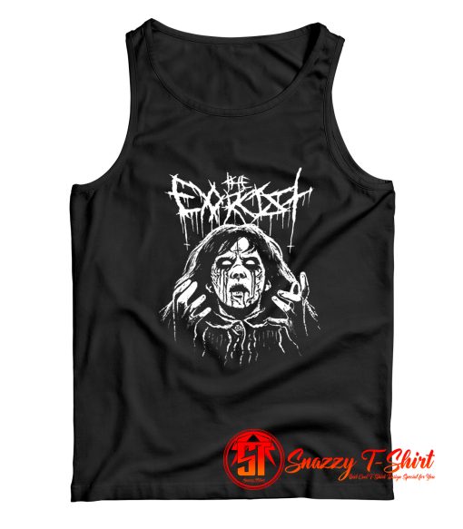 The Exorcist Black Metal Style Tank Top