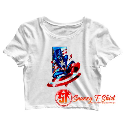 The First Avenger Crop Top Shirt