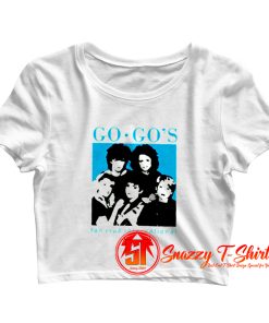 The Go Gos Fan Club Belina Carlisle Crop Top Shirt