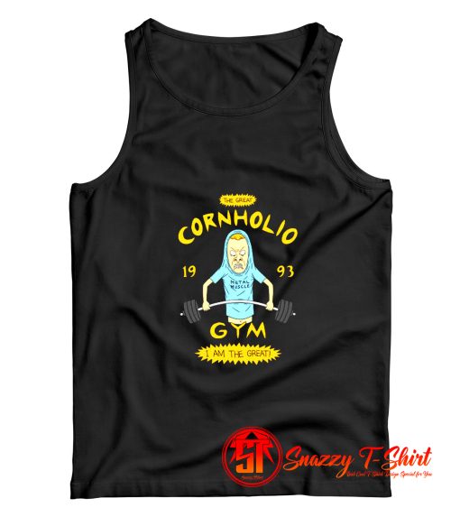 The Great Cornholio Gym 1993 Tank Top