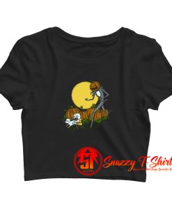 The Great Pumpkin King Crop Top Shirt