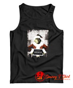 The Grinch Christmas Mugshot Tank Top