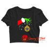 The Grinch Christmas Ornament New Orleans Saints Crop Top Shirt