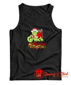 The Grinch Christmas funny Tank Top