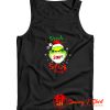 The Grinch Face Mask Christmas Funny Tank Top