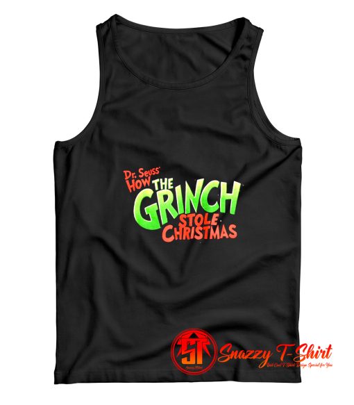 The Grinch Stole Christmas Single Stitch Tank Top