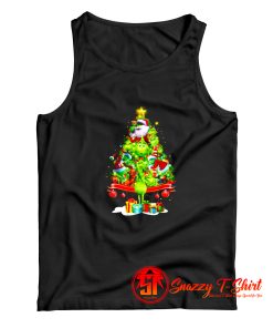 The Grinch Tree Merry Christmas Tank Top