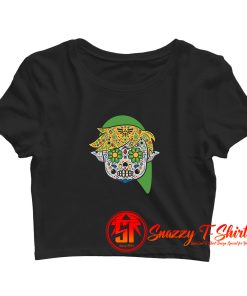 The Legend of Old Skull Crop Top Shirt