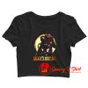 The Mandalorian Galaxys best dad baby Yoda Crop Top Shirt