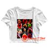 The Many Hairstyles Of The Worm Dennis Rodman Chicago Bulls Crop Top Shirt