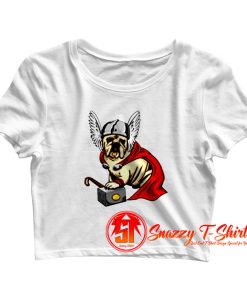 The Mighty Bulldog Thor Crop Top Shirt