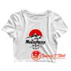 The Mountains Are Calling Crop Top Shirt