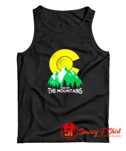 The Mountains Colorado State Flag Tank Top