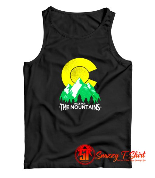 The Mountains Colorado State Flag Tank Top