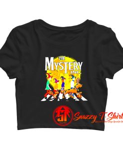 The Mystery Scooby Doo Abbey Road Crop Top Shirt