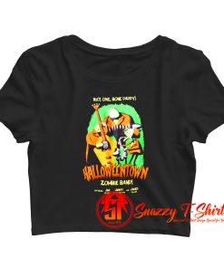 The Nightmare Halloween Town Band Crop Top Shirt