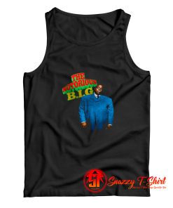 The Notorious BIG. Blue Suit Tank Top