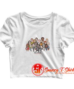 The Office Cast Crop Top Shirt