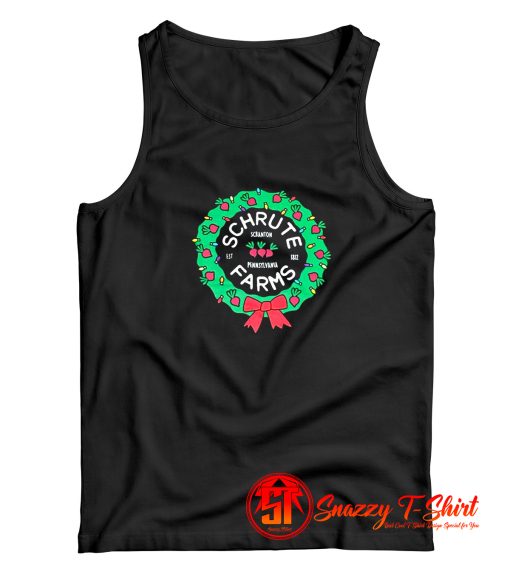 The Office Schrute Farms Christmas Tank Top