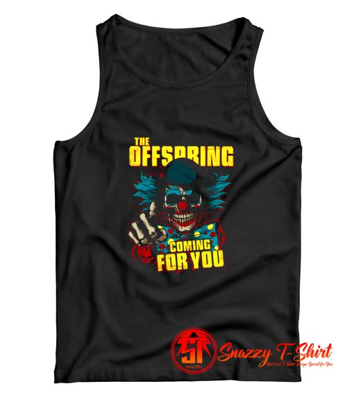 The Offspring Coming For You Retro Tank Top