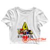 The Peanuts Star Trek Snoopy And Friends Crop Top Shirt