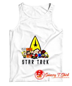 The Peanuts Star Trek Snoopy And Friends Tank Top