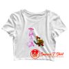 The Pink Panther Inspector Clouseau Cartoon Crop Top Shirt