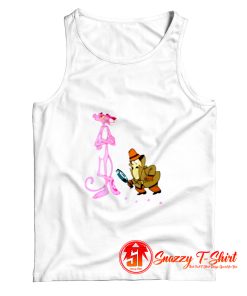 The Pink Panther Inspector Clouseau Cartoon Tank Top