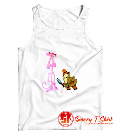 The Pink Panther Inspector Clouseau Cartoon Tank Top