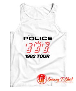 The Police 1982 Tour Vintage Unisex Tank Top