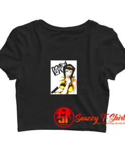 The Potrait Of Faye Valentine From Cowboy Crop Top Shirt